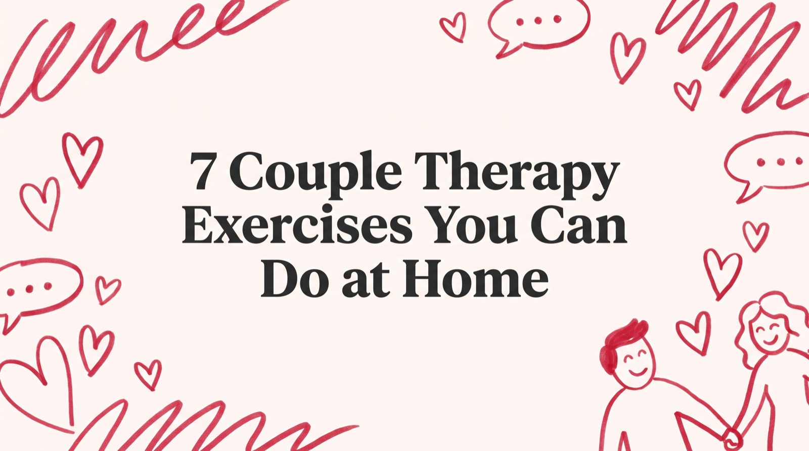 7 Couple Therapy Exercises You Can Do at Home (No Therapist Needed)