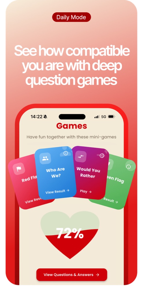 LoveCheck - Deep question games