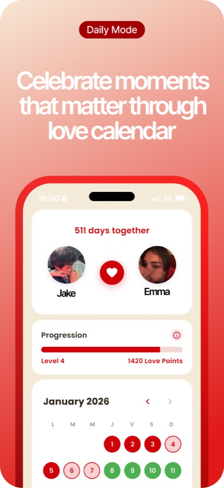 LoveCheck - Love Calendar